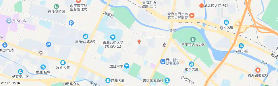 西宁盐湖路十字_公交站地图_西宁公交_妙搜公交查询2025