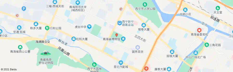 西宁新宁广场_公交站地图_西宁公交_妙搜公交查询2025