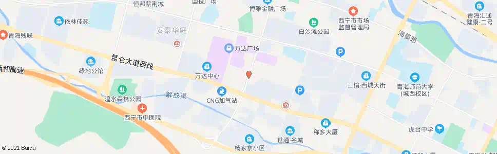 西宁金汇路南_公交站地图_西宁公交_妙搜公交查询2025