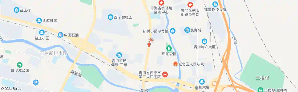 西宁小桥北站_公交站地图_西宁公交_妙搜公交查询2025