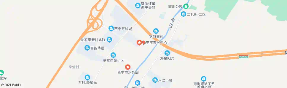 西宁省商校_公交站地图_西宁公交_妙搜公交查询2025