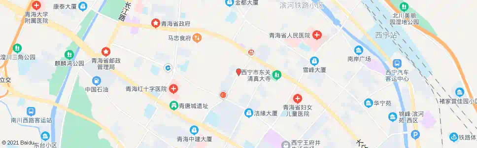 西宁南小街_公交站地图_西宁公交_妙搜公交查询2025