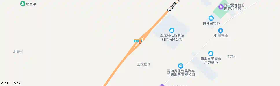 西宁南环快速路_公交站地图_西宁公交_妙搜公交查询2025