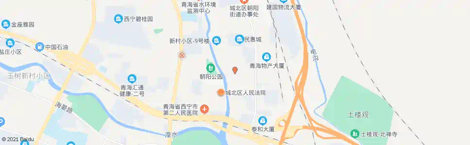 西宁朝阳商城_公交站地图_西宁公交_妙搜公交查询2025
