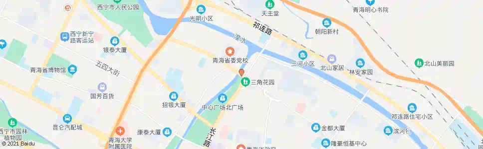 西宁城南路口_公交站地图_西宁公交_妙搜公交查询2025