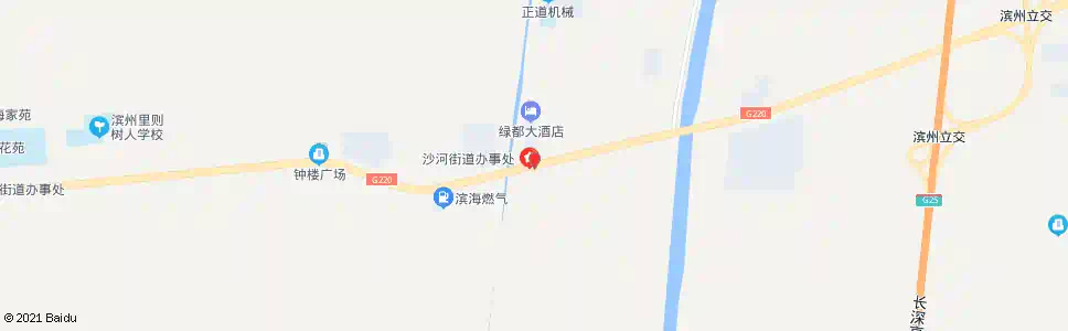 滨州沙河办事处_公交站地图_滨州公交_妙搜公交查询2025