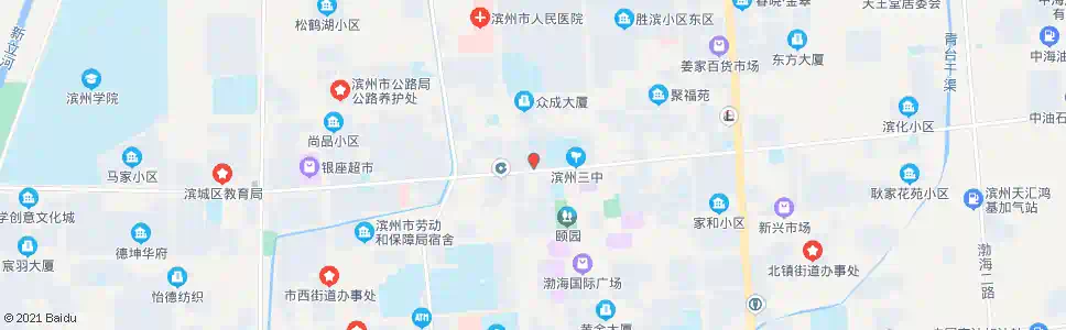 滨州樊家小区_公交站地图_滨州公交_妙搜公交查询2025