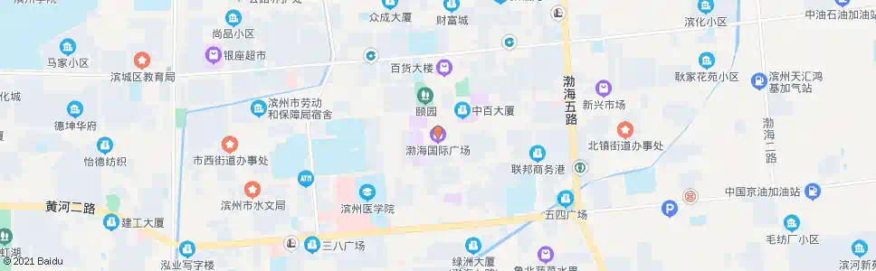 滨州渤海国际_公交站地图_滨州公交_妙搜公交查询2025