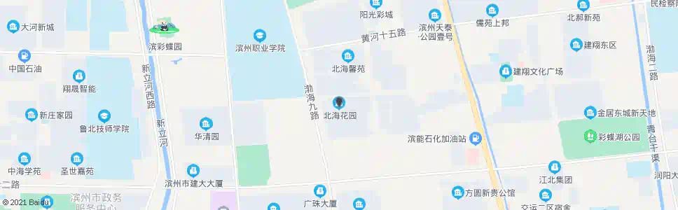 滨州北海花园_公交站地图_滨州公交_妙搜公交查询2025