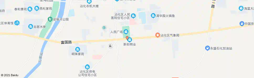滨州人民广场_公交站地图_滨州公交_妙搜公交查询2025
