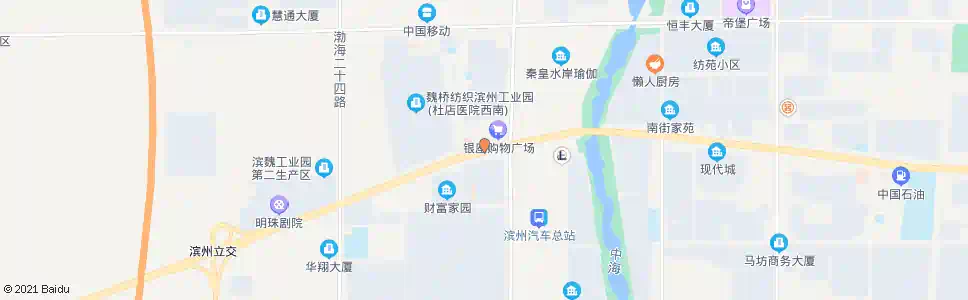 滨州开发区医院_公交站地图_滨州公交_妙搜公交查询2025