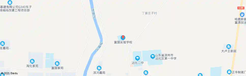 滨州富国实验学校_公交站地图_滨州公交_妙搜公交查询2025
