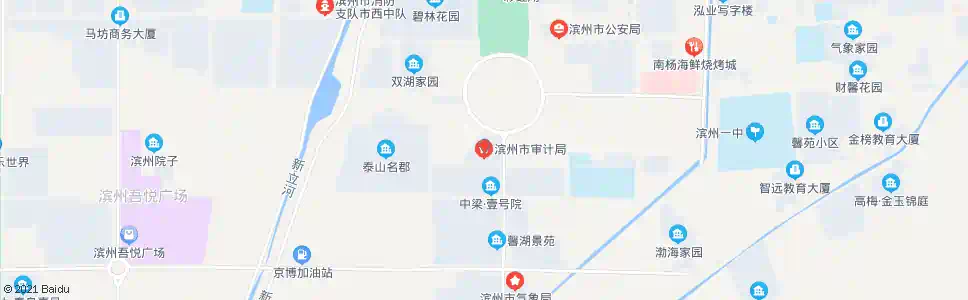 滨州市审计局_公交站地图_滨州公交_妙搜公交查询2025