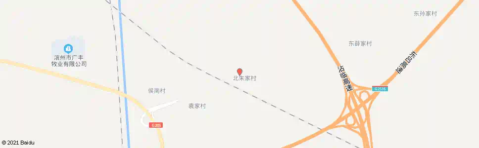 滨州北朱家_公交站地图_滨州公交_妙搜公交查询2025