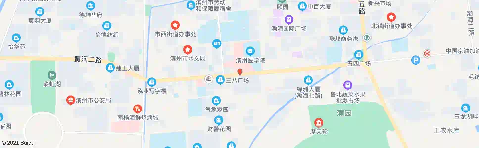 滨州滨医附院_公交站地图_滨州公交_妙搜公交查询2025