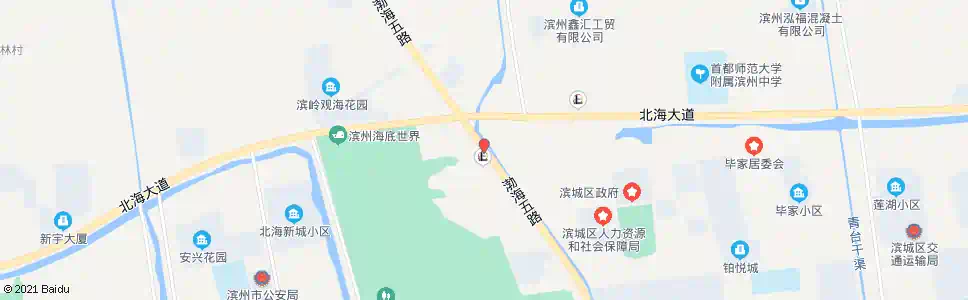 滨州东方红路口_公交站地图_滨州公交_妙搜公交查询2025