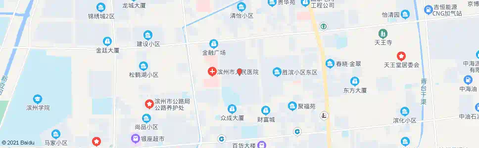 滨州胜滨社区_公交站地图_滨州公交_妙搜公交查询2025