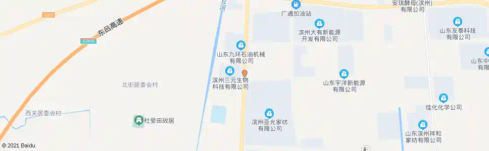 滨州三元生物_公交站地图_滨州公交_妙搜公交查询2025