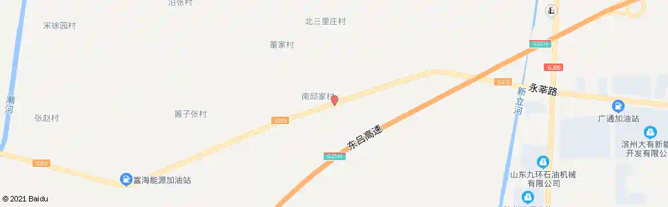 滨州南印家_公交站地图_滨州公交_妙搜公交查询2025