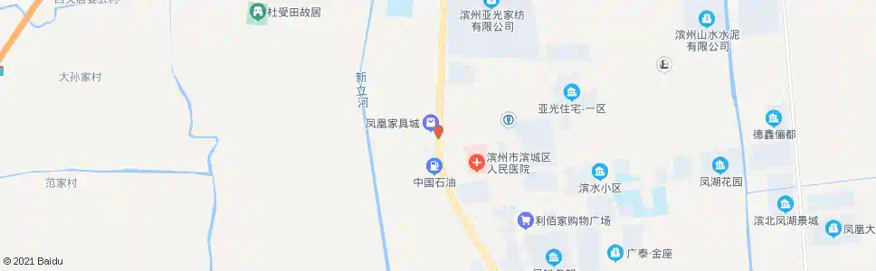 滨州亚光_公交站地图_滨州公交_妙搜公交查询2025