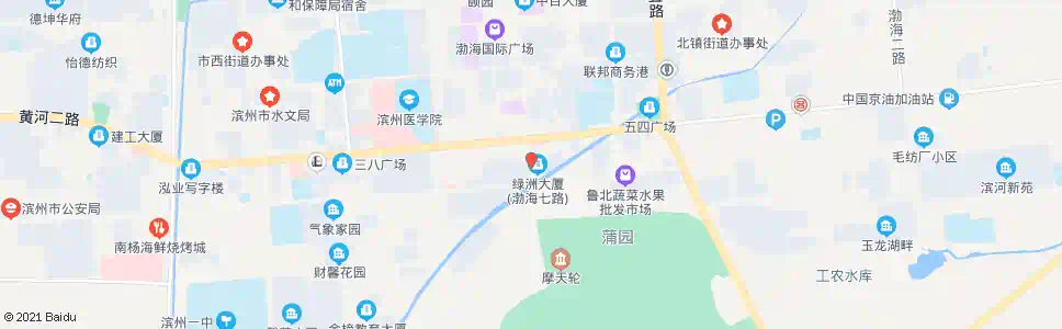 滨州蒲园_公交站地图_滨州公交_妙搜公交查询2025