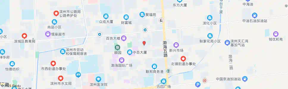 滨州佥座豪庭_公交站地图_滨州公交_妙搜公交查询2025
