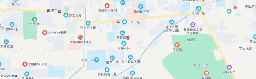 滨州翔和家苑_公交站地图_滨州公交_妙搜公交查询2025