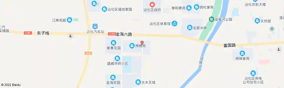 滨州博雅园_公交站地图_滨州公交_妙搜公交查询2025