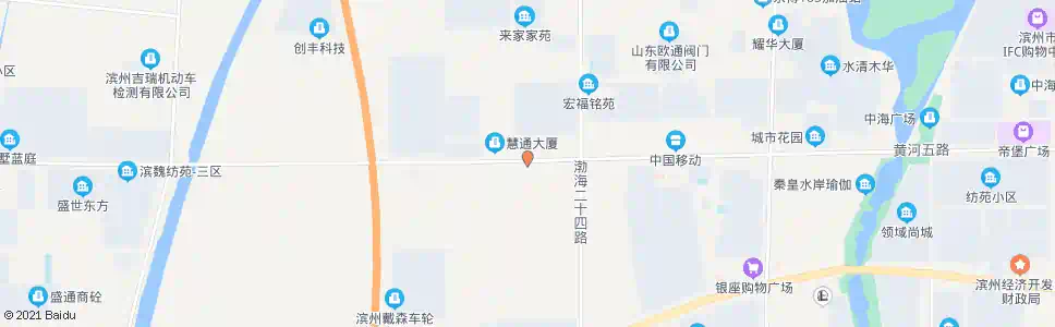 滨州滨魏二区_公交站地图_滨州公交_妙搜公交查询2025