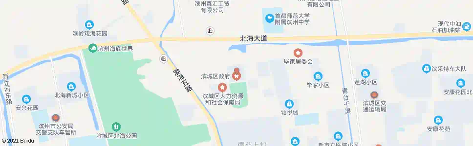 滨州创业大厦_公交站地图_滨州公交_妙搜公交查询2025