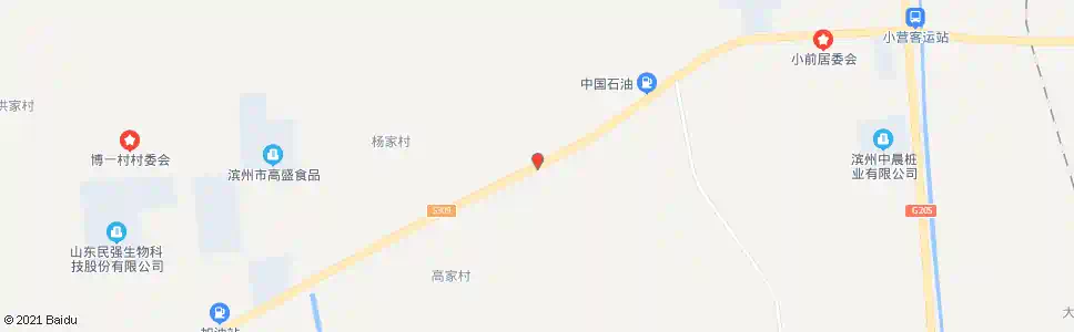 滨州杠子张_公交站地图_滨州公交_妙搜公交查询2025