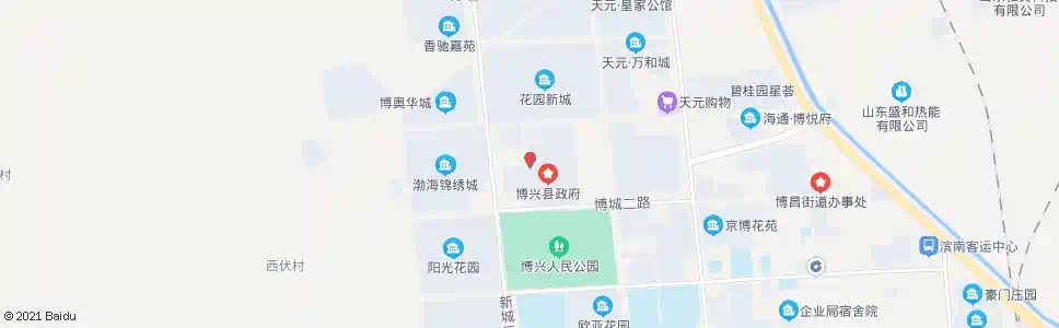 滨州行政中心_公交站地图_滨州公交_妙搜公交查询2025
