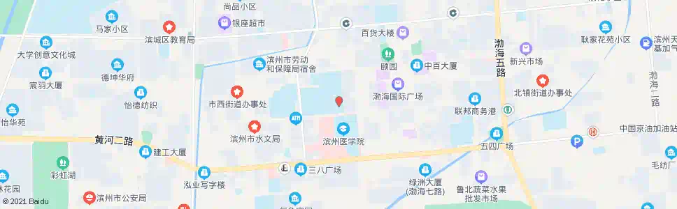 滨州一小_公交站地图_滨州公交_妙搜公交查询2025