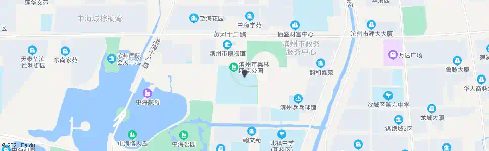 滨州体育场_公交站地图_滨州公交_妙搜公交查询2025
