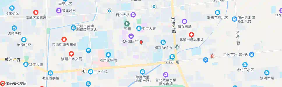 滨州供销大厦_公交站地图_滨州公交_妙搜公交查询2025