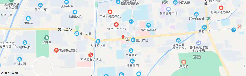 滨州一棉宿舍_公交站地图_滨州公交_妙搜公交查询2025
