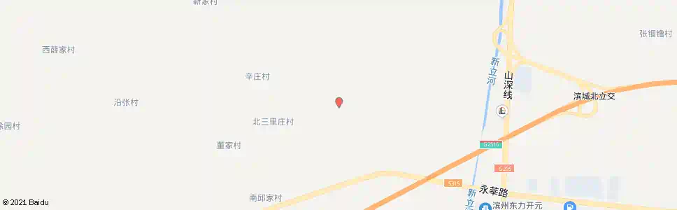 滨州香坊村_公交站地图_滨州公交_妙搜公交查询2025