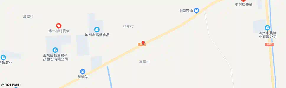 滨州高家_公交站地图_滨州公交_妙搜公交查询2025