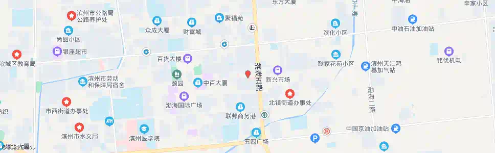 滨州富泽商贸街_公交站地图_滨州公交_妙搜公交查询2025