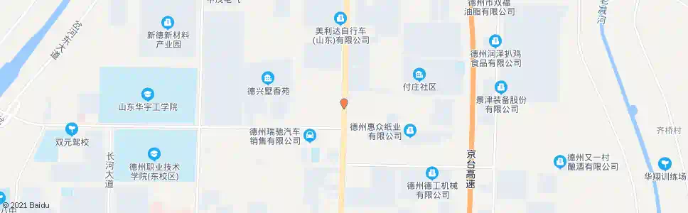 德州艾家坊_公交站地图_德州公交_妙搜公交查询2025