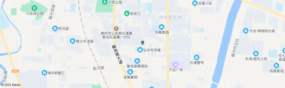 德州德州市福利院_公交站地图_德州公交_妙搜公交查询2025