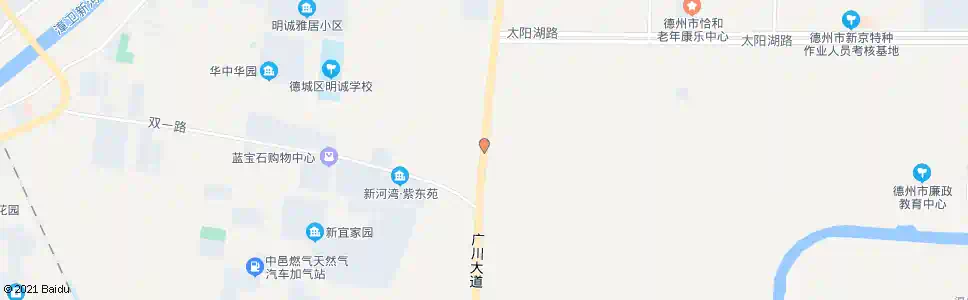 德州芦家河大桥_公交站地图_德州公交_妙搜公交查询2025