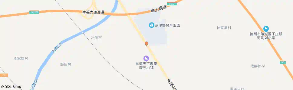 德州幸福大道路口_公交站地图_德州公交_妙搜公交查询2025