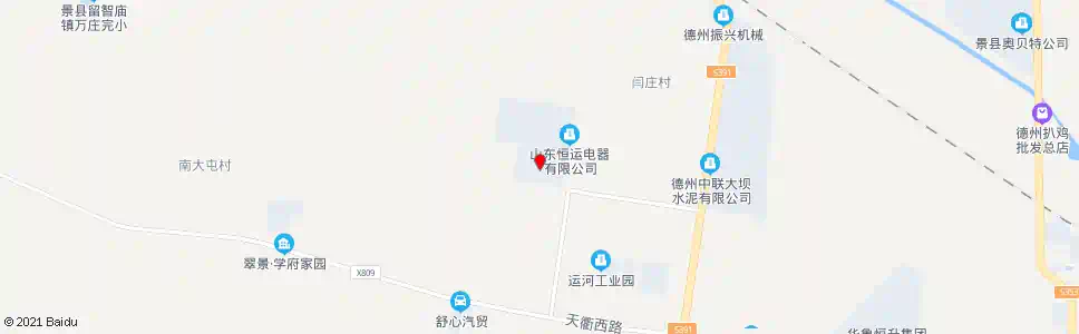德州恒力路口_公交站地图_德州公交_妙搜公交查询2025