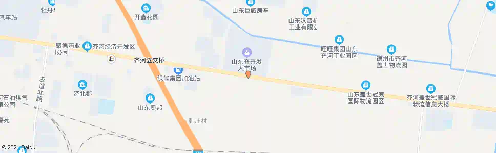 德州齐河开发区_公交站地图_德州公交_妙搜公交查询2025