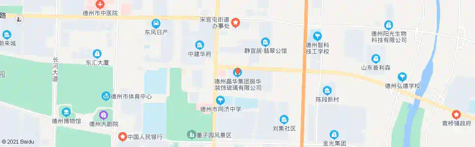 德州振华玻璃厂_公交站地图_德州公交_妙搜公交查询2025