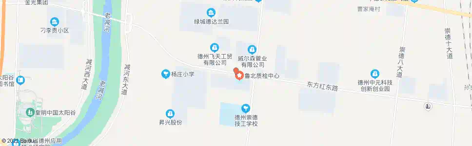德州鲁北质检中心_公交站地图_德州公交_妙搜公交查询2025