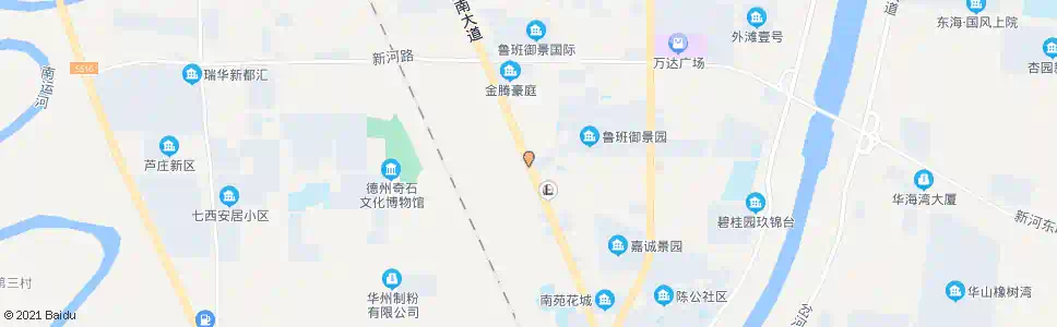 德州新华办事处_公交站地图_德州公交_妙搜公交查询2025
