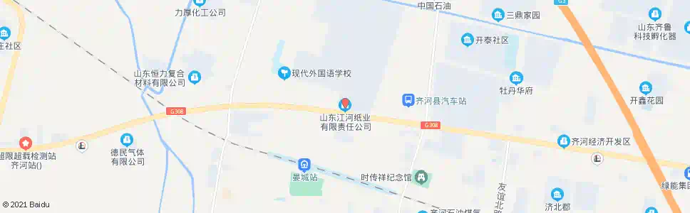 德州造纸二厂_公交站地图_德州公交_妙搜公交查询2025