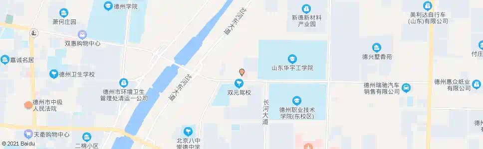 德州华晨驾校_公交站地图_德州公交_妙搜公交查询2025